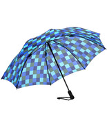 EuroSCHIRM Swing Liteflex Umbrella (Blue Squares) Trekking Hiking Lightw... - £29.50 GBP