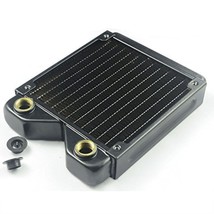 BXQINLENX 120 Pure Copper 12 Pipe Heat Exchanger Radiator for PC CPU CO2 Laser W - £50.92 GBP