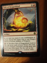 Orb Of Dragonkind Magic The Gathering Rare Adventures Forgotten Realms 157 Card - $3.83