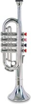Bontempi 32 3831 4 Notes Silver Trumpet, 37 cm, Multi-Color, 38 cm - *NEW* - €18,16 EUR