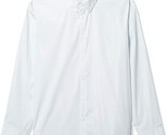 Calvin Klein Men&#39;s Stretch Cotton Blend Button-Down Shirt in Grey Illusi... - $29.97