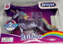 Breyer RAINBOW Magical Unicorn Classic Series Walmart American Saddlebred NEW - $21.89