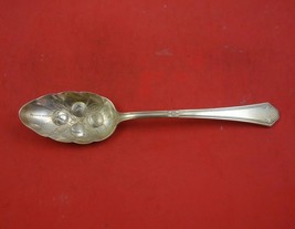 Lady Mary by Towle Sterling Silver Berry Spoon with Fruit in Bowl 8 1/2&quot; Serving - £150.84 GBP