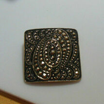 Gold-tone Square Scarf Clip - $16.99