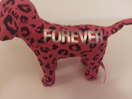 Victoria&#39;s Secret Pink Plush Dog Forever Pink Leopard Print Mint - £19.80 GBP