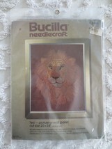 BUCILLA Needlecraft &quot;LEO&quot; Stamped EMBROIDERY KIT #3465 - 20&quot; x 24&quot; - £9.40 GBP