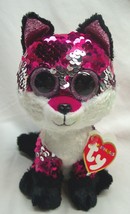 TY Beanie Boos Flippables JEWEL THE PINK FOX 7&quot; Plush Stuffed Animal NEW... - $14.85
