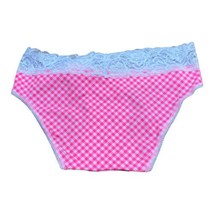 Jenni by Jennifer Moore Womens Bikini, X-Small, Pink Gingham - £15.69 GBP