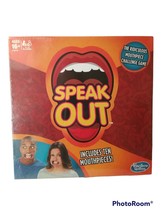 Hasbro Speak Out Game Board with 10 Mouthpieces *BRAND NEW SEALED* - £8.51 GBP