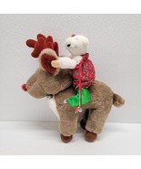 Vintage 1986 North American Bear Co. Plush Reindeer & Bear Jingle Christmas - €34,19 EUR Vintage 1986 North American Bear Co. Plush Reindeer & Bear Jingle Christmas - €34,19 EUR