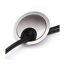 AKORD 4 x 60 mm Desk Table Grommet Cable Tidies Port Hole Covers  - $23.00