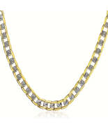 Unisex 4mm Cuban Link Necklace Durable Stylish Everyday Accessory - $35.64 CAD+