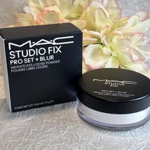 Mac Studio Fix Pro Set + Blur Weightless Loose Powder .42oz/12g TRANSLUC... - $34.60