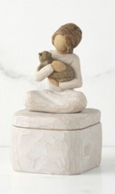 Kindness Girl Keepsake Box Sculpture Hand Painting Willow Tree Susan Lordi - £77.52 GBP