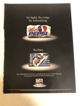 1999 Diet Pepsi Vintage Print Ad pa7 - $7.91