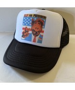 Vintage Alf For President Hat Political Trucker Hat snapback Black Funny... - $15.76