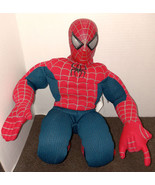 2002 Toy Biz 20&quot; Plush Spider-Man My Pal Talking Light-Up Eyes Toby WORK... - £36.76 GBP