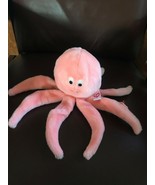 Gently Used Ty Plush Pink INKY Octopus Stuffed Animal – 11 inches high x... - £8.86 GBP