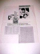 The LAW-GINA LOLLOBRIGIDA-PRESSBOOK-RARE-L@@k Vg - $16.97