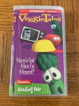 Veggietales VHS Where&#39;s God When I&#39;m S-Scared? A Lesson In Handling Fear-SHIP24H - £10.47 GBP
