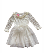 new Baby Girl WHITE LACE DRESS sz 18-24m Holidays Wedding Christening Ou... - $16.73