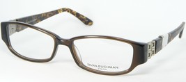 New Dana Buchman Encino Br /BROWN Eyeglasses Glasses Plastic Frame 51-15-130mm - £26.59 GBP