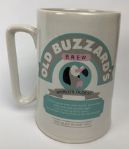 Vintage Hallmark Party Express Old Buzzard’s Brew Beer Mug Cup Bar Ware Man Cave - £7.06 GBP