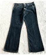 VTG 90s Calvin Klein CK Womens Sz 11 Flare Leg Stone Wash Jeans 33x29 - £50.95 GBP