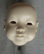 Vintage Porcelain JDK Kestner 243 K 12 Reproduction Asian  Doll Head 3 1/2&quot; Tall - £27.76 GBP
