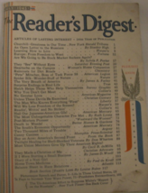 Reader’s Digest, July 1945, 24th year of publication, Volume 47. No. 279.  - £19.98 GBP