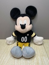 NFL Mickey Mouse Stuffed Animal Plush 18 inch  Pittsburg Steelers - £11.00 GBP
