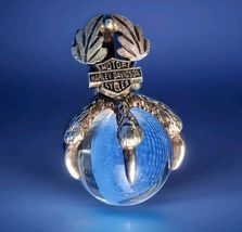 10K YELLOW GOLD ROSE GOLD HARLEY DAVIDSON CRYSTAL BALL CLAW PENDANT CHAR... - $850.25