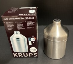 Krups XS6000 Replacement Parts Milk Frother Jug Only Stainless Steel No Nozzle - £21.06 GBP