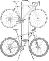 Delta Cycle Double Bike Leaning Floor Stand, Tool-Free Adjustable Bike Floor - £69.52 GBP
