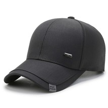 High Quality Solid Baseball Caps for Men Outdoor Cotton Snapback Fitted Cap Gorr - £112.25 GBP