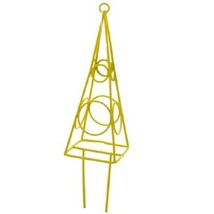 Fairy Gardening Yellow Cone Topiary Frame - $6.43