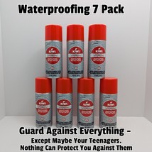 7 x Kiwi Protect-All 4.25oz Spray Waterproofer Shoes Fabric All Weather ... - $46.70