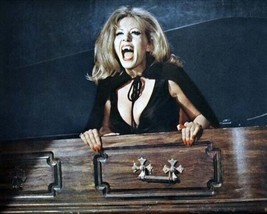 Ingrid Pitt bares vampire fangs The House That Dripped Blood 8x10 inch photo - $10.99