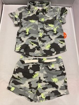 Baby Boys Woven Short Set 2-Piece Outfit Camo - $12.98