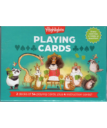 Highlights For Children 2 Decks Playing Cards Game Sealed NEW - $15.07 CAD