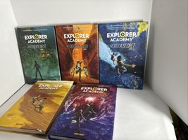 Explorer Academy:  lot of 1 2 3 4. 5 set as shown with dust jacket - £28.63 GBP