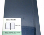 Moleskine 2023 - 24 Weekly Notebook Planner Large Hard Cover in Sapphire... - $8.54