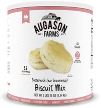 Augason Farms Buttermilk Biscuit Mix, 3 lb #10 Cans Emergency Long Term ... - £27.10 GBP