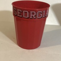 Vintage Georgia Bulldogs Red Cup Atlanta Football ODS2 - $6.92