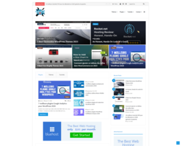 Wordpress Themes &amp; Plugins review Blog | Premade website | Free Domain | Hosting - £30.67 GBP