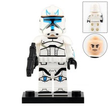 Captain Rex Star Wars Clone Wars Minifigures Custom Gift Toys - £2.35 GBP