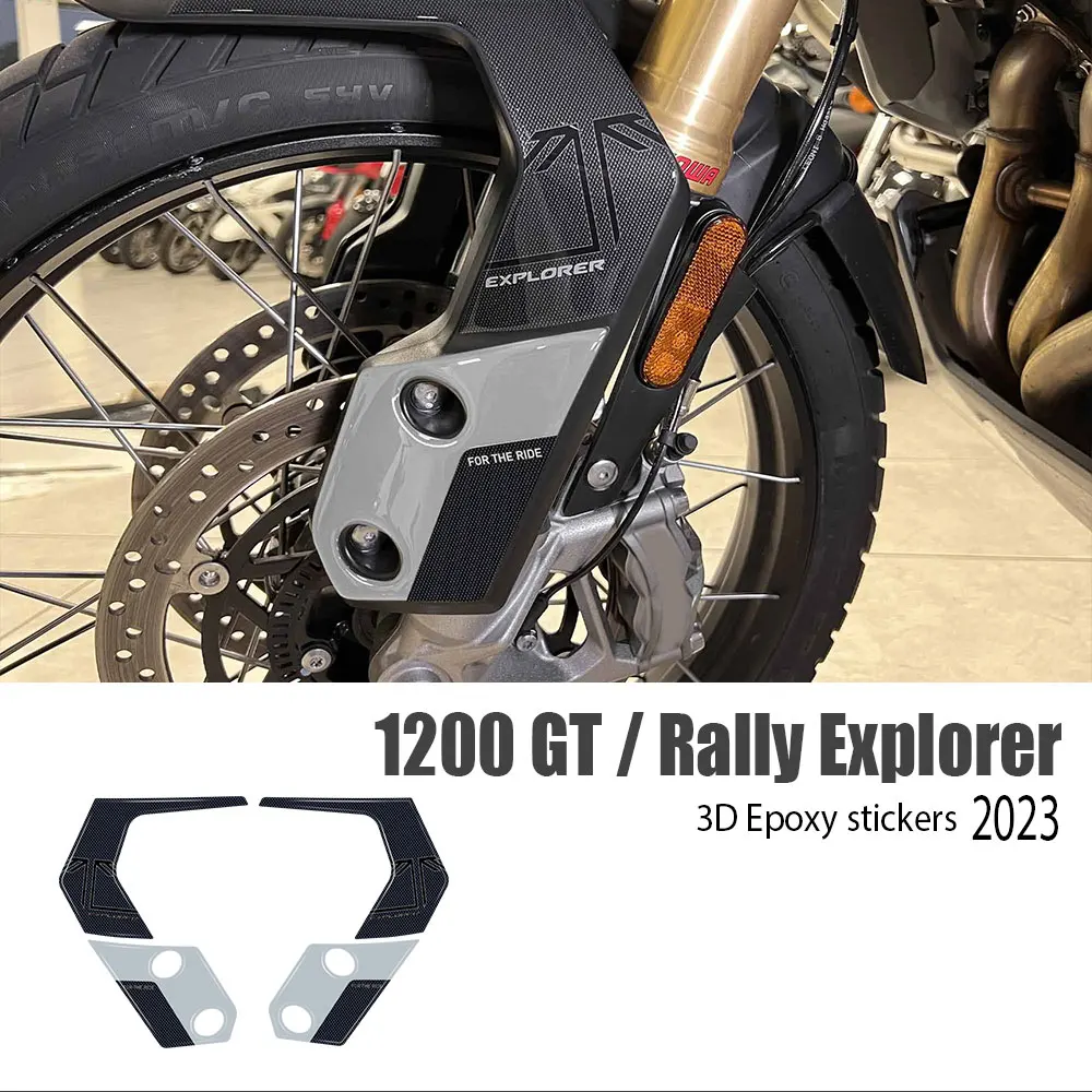 motorcycle accessories 3D epoxy resin sticker decal 3D sticker For Tiger 1200 - £31.33 GBP