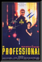 Léon: The Professional Jean Reno and Natalie Portman signed movie poster - £561.08 GBP