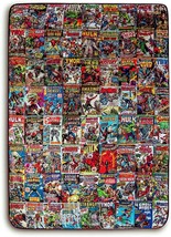 Marvel Comics Oversized Fleece Throw Blanket with Spider-Man, Captain America, - £58.34 GBP