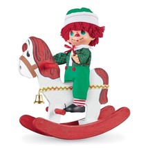 Raggedy Andy On Rocking Horse Precious Moments Special Edition Collectible Doll - $39.94